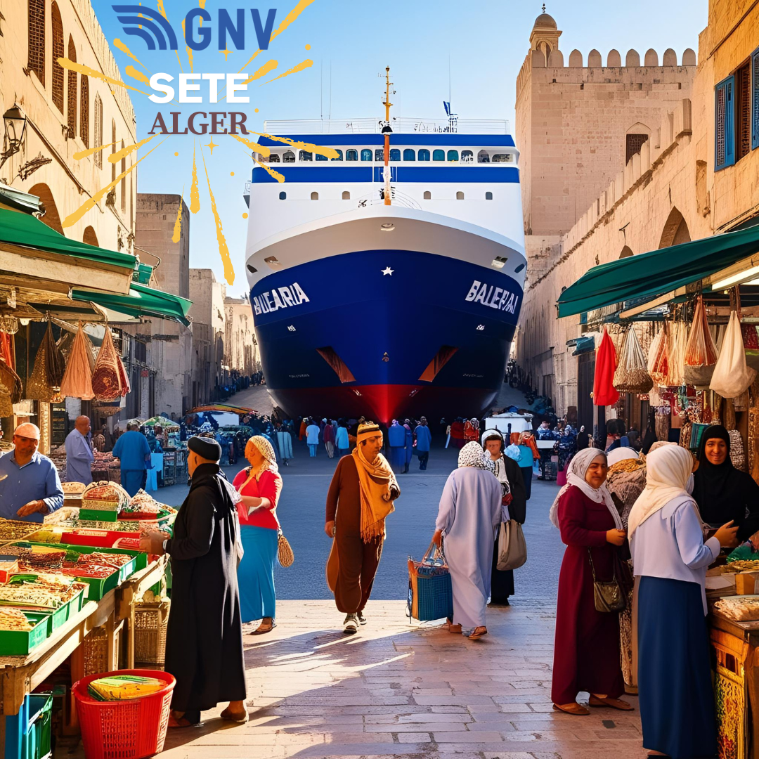 Ouverture Prochaine de la Ligne Maritime Sète Alger avec la Compagnie GNV : Un Nouveau Pont entre la France et l'Algérie