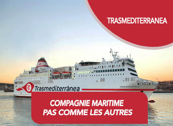 Voyagez avec  la compagnie maritime Trasmeditteranea