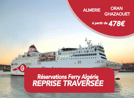 Reprise des traversées de Trasmediterranea vers l'Algérie 2022