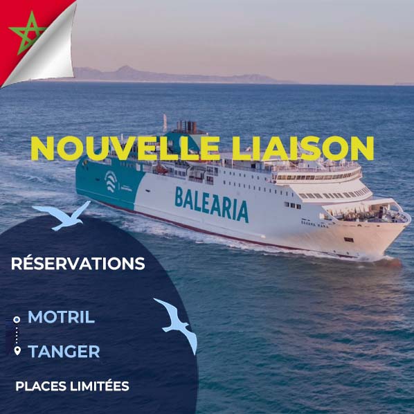 Une nouvelle liaison maritime entre le port de Motril (Granada) et Tanger Med