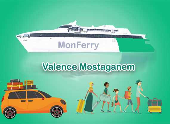 Reprise des traversées en ferry Valence Mostaganem